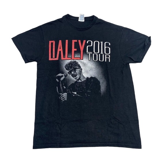 Daley 2016 Tour Graphic Music Tee Thrifted Vintage Style Size M - Picture 1 of 11